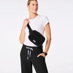 Figs Unisex Sherpa Belt Bag Fanny Pack